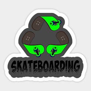 SKATEBOADING Sticker